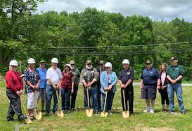 Groundbreaking Ceremony for the New Administration Building on Friday May 24, 2019 at the Northern New Jersey Veterans Memorial Cemetery